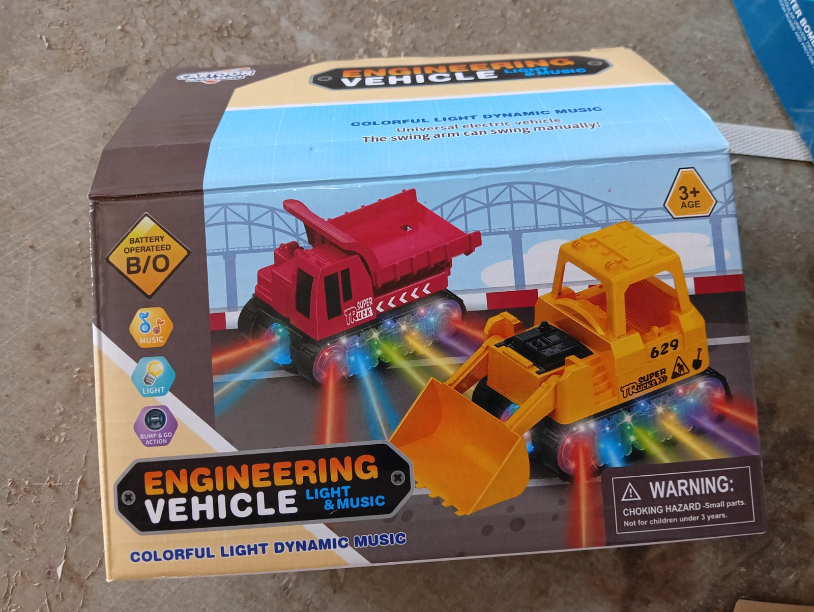 Engineering Vehicle Toys for Kids - Self-Driving Super Dump Truck Toy | Self-Driving Trucks, Engineering truck Electric Vehicle Toys boys birthday gift toys (1 Pc) Engineering Vehicle Toys for Kids - Self-Driving Super Dump Truck Toy | Self-Driving Trucks, Engineering truck Electric Vehicle Toys boys birthday gift toys (1 Pc)